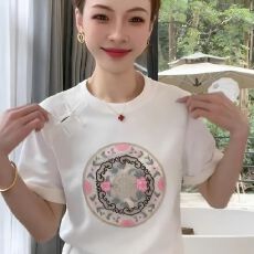 批发2026年中式国风盘扣短袖<b class='q'>t</b><b class='q'>恤</b>女装夏季小众高级感独特别致辣妹上衣