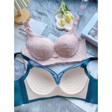 批发大胸防走光V型抹胸内衣显小按摩杯收副乳聚拢防下垂全罩杯文胸薄