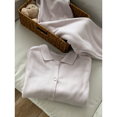 批发[黛琳芬]摇粒绒长袖女士睡衣套装保暖秋冬简约家居服pajamas330