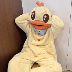 批发[黛琳芬]法兰绒带帽连体男士女士睡衣加厚卡通有<b class='q'>儿童</b>款家居服145