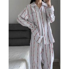 批发[黛琳芬]云朵棉女士睡衣秋冬季韩系ins薄款少女<b class='q'>家居服</b>pajamas377