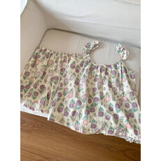 批发[黛琳芬]<b class='q'>纯棉</b>棉纱吊带短裤睡衣女春夏韩系印花<b class='q'>家居服</b>pajamas398