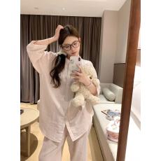 批发[黛琳芬]云朵棉女士<b class='q'>睡衣</b>套装开抽套头家居服批发加大码可外出414