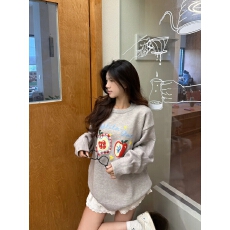 批发特<b class='q'>大码</b>200斤<b class='q'>女装</b>高级感穿搭软糯宽松秋冬内搭外穿印花针织毛衣女