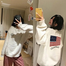 批发特<b class='q'>大码</b>200斤<b class='q'>女装</b>高级感穿搭软糯宽松秋冬内搭外穿印花针织毛衣女