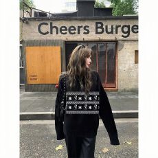 批发特<b class='q'>大码</b>200斤<b class='q'>女装</b>高级感穿搭软糯宽松秋冬内搭外穿印花针织毛衣女