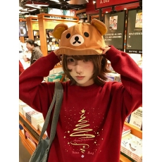 批发特<b class='q'>大码</b>200斤<b class='q'>女装</b>高级感穿搭软糯宽松秋冬内搭外穿印花针织毛衣女