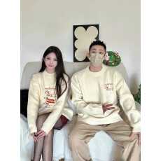 批发特大码200斤女装高级感穿搭软糯宽松秋冬内搭外穿印花针织<b class='q'>毛衣</b>女