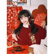 批发特<b class='q'>大码</b>200斤女装高级感穿搭软糯宽松秋冬内搭外穿印花针织毛衣女