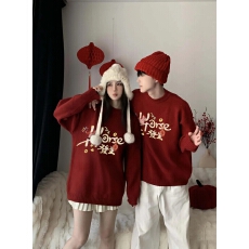 批发特<b class='q'>大码</b>200斤女装高级感穿搭软糯宽松秋冬内搭外穿印花针织毛衣女