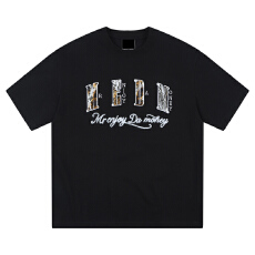 高品质纯棉200克精梳紧密手感好爽滑优质做工前印花短袖t恤女