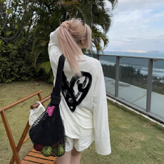 批发原版面料莱赛尔雪花冰爽棉165克布面超爽滑+手感微透<b class='q'>长</b>袖防晒罩衫