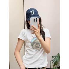 批发原版做法纯棉220克40支奥代尔食毛+手感圆领正肩短袖T恤女
