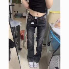 批发小个子辣妹复古低腰微喇<b class='q'>牛仔裤</b>女2026新款窄版修身弹力显瘦<b class='q'>直筒</b>裤