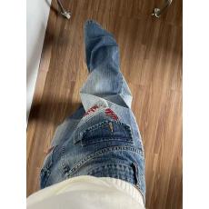 批发2026新款美式复古刺绣<b class='q'>牛仔裤</b>女水洗重工烫钻高腰百搭阔腿<b class='q'>直筒</b>裤子