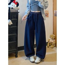 批发<b class='q'>实拍</b> 2025原版质量！羊绒复合婴儿绒休闲百搭阔腿裤