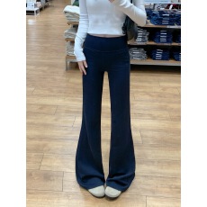 批发实拍 2025加绒加厚低腰修身微喇瑜伽运动裤