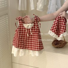 批发<b class='q'>女</b><b class='q'>童</b>韩系穿搭高级感裙子夏季新款小女孩公主裙儿童夏装连衣裙