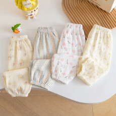 女童防蚊裤夏季2026新款儿童束脚裤休闲裤女宝宝薄款裤子夏季九分