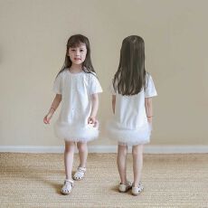 批发<b class='q'>女</b><b class='q'>童</b><b class='q'>连衣裙</b>夏装2026新款儿童夏季短袖公主裙洋气时髦高级感裙子潮