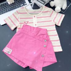 批发女童<b class='q'>套</b><b class='q'>装</b>2026新款中大童女孩时髦夏季两件套