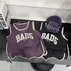 批发韩版女童无袖套装夏装2026夏季新款儿童大童防蚊阔腿裤休闲两件套