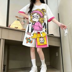 批发格子布女童巨好看套装夏季2026新款<b class='q'>儿童</b>独特漂亮背心裙子两件套