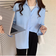 批发早春白<b class='q'>衬衫</b>女长袖外套女设计感chic长袖上衣<b class='q'>衬衣</b>小个子2026新款