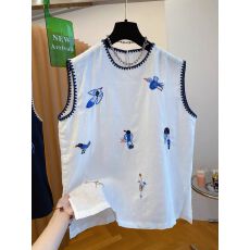 批发~大码女装 欧货高端韩版时尚花边夏季卡通印花短袖T恤女<b class='q'>上衣</b>胖mm