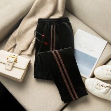 批发**捡漏~尾单剪标专柜撤回<b class='q'>外贸</b> 春秋款中老年高腰休闲运动裤女<b class='q'>大码</b>