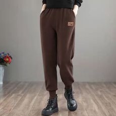 批发复古大码裤子女潮流休闲<b class='q'>运动裤</b>春秋薄款秋季韩版宽松休闲<b class='q'>哈伦</b>卫裤