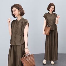 批发休闲<b class='q'>运动服</b>套装女2026夏季<b class='q'>新款</b>时尚韩版大码妈妈装宽松显瘦两件套