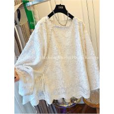 批发独特超好看春季新中式珍珠蕾丝<b class='q'>打底衫</b>衬衫<b class='q'>长袖</b>T恤宽松上衣女内搭