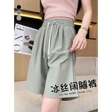 批发大码休闲运动短<b class='q'>裤</b>女2026新款爆款<b class='q'>夏季</b>小个子夏天速干冰丝五分<b class='q'>裤</b>夏
