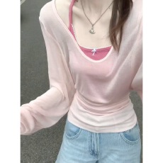 批发40支纯棉y2k千禧风t恤夏轻亚系非主流穿搭轻哥特短袖