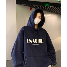 批发原版质量250g大卫衣外贸韩版秋装套头卫衣女高级感小众学生ins潮