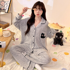 批发春季睡衣女羊绒<b class='q'>长袖</b>长裤2026新款<b class='q'>家居服</b>可爱外穿甜美秋冬保暖套装