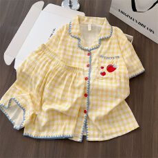 睡衣女士夏季薄款2026新款云朵棉甜美可爱短袖网红爆款家居服套装