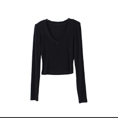 艺等YIDENG 2025春夏搭配刚需长袖版经典时尚百搭韩版打底t恤