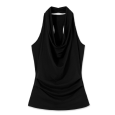 批发荡领挂脖假两件弹力<b class='q'>工字</b><b class='q'>背心女</b>2026夏季新款辣妹纯欲收腰显瘦上衣