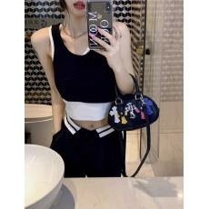 批发莫代尔面料 260克 两件套 <b class='q'>运动</b>背心女