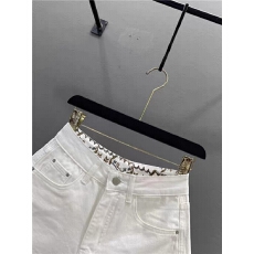 批发中国风刺绣白色牛仔短裤女2026夏季新款高腰宽松显瘦A字阔腿热裤