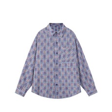 批发流苏格子布<b class='q'>衬衫</b>黑衣<b class='q'>长袖</b>春秋宽松<b class='q'>情侣</b><b class='q'>款</b>寸衣休闲<b class='q'>衬衣</b>女外套上衣