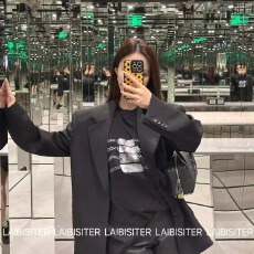 批发白色短袖t恤<b class='q'>女</b>2026<b class='q'>新款</b>夏季正肩宽松设计感小众美式半袖上衣