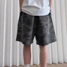批发美式布偶鸟<b class='q'>短裤</b>男女夏季潮牌宽松百搭五分裤高街痞帅迷彩休闲中裤