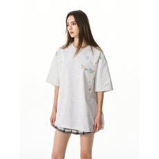批发2026设计感雪花刺绣短袖T恤男女情侣上衣夏季半袖打底衫