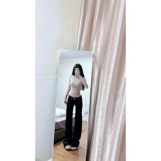 批发2026春夏新款百搭韩版<b class='q'>弹力</b>低腰牛仔裤女小脚铅笔九分修身显瘦长裤