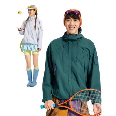 批发春秋季户外运动机能风登山冲锋衣夹克男女情侣装连帽防风防水外套