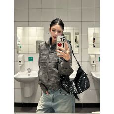批发华棉复合宫廷纽扣连帽加厚螺纹秋季休闲连帽<b class='q'>卫衣</b><b class='q'>男</b>女开衫<b class='q'>外套</b>