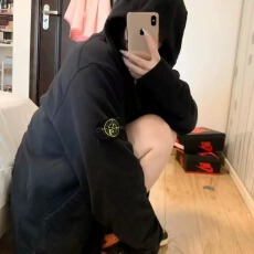 批发纯色连帽徽章长袖外套<b class='q'>男</b>女同款情侣潮正确拉链卫衣日系慵懒时尚